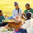 thumbnail image 6 of Jellyfish Canvas Beach Blanket Picnic Mat - Outdoor Oversized Sandproof Mat for Camping, Travel, and Beach Trips - Foldable and Portable - Large Size with Quick Dry Material, 6 of 6