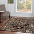 thumbnail image 2 of Linon Vintage Nain Power Loomed Microfiber Polyester 5'x7'6" Rug in Beige, 2 of 3