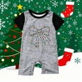 thumbnail image 2 of Pyjama pour Bébé, Tenue d'Intérieur Européenne Décontractée et Tendance à Imprimé, Ensembles Parent-Enfant, Pyjamas pour la Famille, 2 of 6