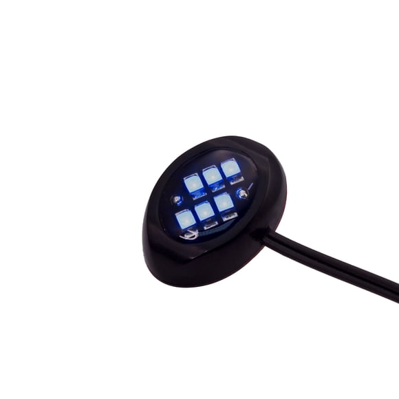 Oznium LED Modules (Round Black, Blue LED)