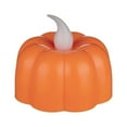 thumbnail image 4 of Halloween Flameless Candles, Pumpkin Battery Operated Candles with Timer, LED Flickering Votive Tealight Spooky Candles for Halloween Decorations Indoor, 4 of 5