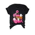 thumbnail image 4 of LGASWYX Breast Cancer T Shirt Cute In October We Wear Breast Cancer Awareness Halloween T Shirt For Women (Pink,M), 4 of 4
