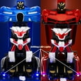 thumbnail image 6 of Best Choice Products Set of 2 1/18 Scale RC Remote Control Transforming Robot Sports Car Toys w/ 1 Button Transformation, 6 of 8