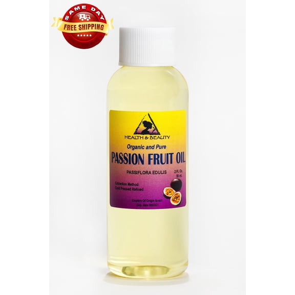 Passion Fruit/Maracuja Oil Refined Organic Cold Pressed 100% Pure 2 oz