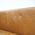 thumbnail image 7 of Ludwig Mid Century Genuine Leather Right-Facing Power Inclining Sofa in Tan, 7 of 7