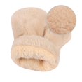 thumbnail image 2 of Guantes de invierno sin dedos para mujer, cómodos, peludos y cálidos, guantes de medio dedo, ropa de mano, piel sintética suave, cálidos, guantes de escritura para conducir en invierno, regalo de Nav, 2 of 5