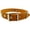 Brown, variant on Genuine 1" Wide Thick Leather Studded Dog Collar. Fits 14"-17" Neck, Medium Breeds.