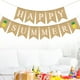 thumbnail image 4 of Guirnalda de letras de feliz verano, banderines para fiesta hawaiana, banderines de lino con forma de cola de milano y piña, decoración para fiesta, 4 of 5