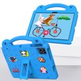 thumbnail image 3 of Dteck for Onn 10.1 inch Tablet Case (2024 Model) 100135925, with 14 Dolls DIY Figures Handle Stand, Kids EVA Shockproof Cover for Walmart Onn 10.1" Tablet 2024,Skyblue, 3 of 9