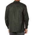 thumbnail image 4 of Dickies Mens Long-Sleeve Work Shirt, M, Olive Green, 4 of 5