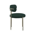 thumbnail image 6 of Meridian Furniture Beacon Green Boucle Fabric Dining Chair, 6 of 8