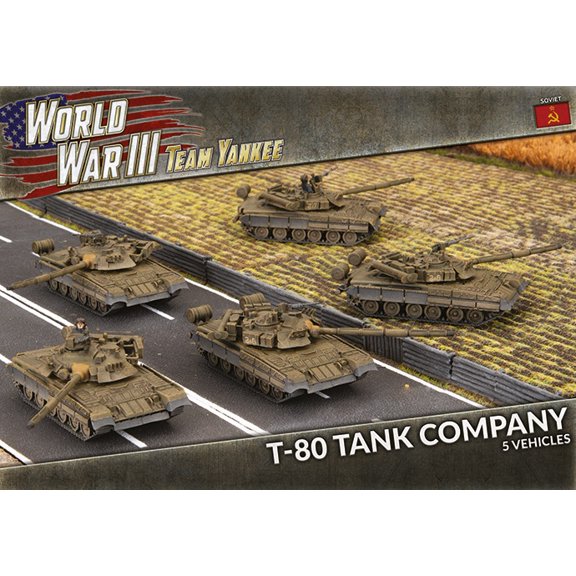 World War III Team Yankee: Soviet T-80 Tank Company
