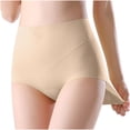 thumbnail image 5 of YABCSAZ Underwear Women Pack High-Waisted Brief High Performance Stretch Soft Breathable Panties, 5 of 9