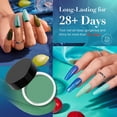 thumbnail image 3 of Set de uñas en polvo AZUREBEAUTY, azul, verde y brillante, 6 colores, 3 of 8