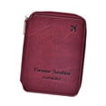 thumbnail image 4 of Funda protectora ligera para pasaporte, ideal para viajes, desplazamientos y compras. Rojo, 4 of 8