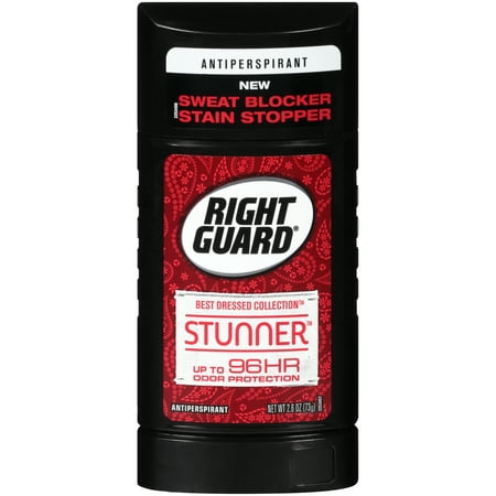 Right Guard Best Dressed Antiperspirant Deodorant Invisible Solid, Stunner, 2.6