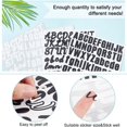 thumbnail image 4 of JUNWELL 24Sheets 400pcs Large Letter & Number Stickers 2.5 Inch Self Adhesive Letters Stickers Big Font Stickers, 4 of 6