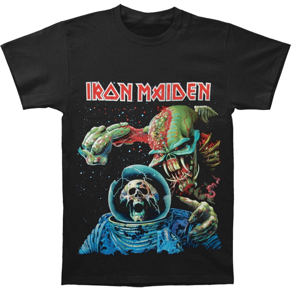 Final Frontier Album Official Iron Maiden Men's Black T-Shirt 