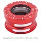 thumbnail image 3 of Auriculares Plegables Para Bicicleta, Cuadro De Bicicleta, Horquilla, Tubo De Dirección Para Bya412 P18 Bmx, Color Rojo, 3 of 8