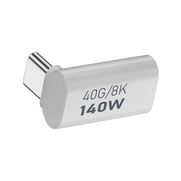 UsbC Male to Female Connector USB C Type-C Extension Adapter 140W 40Gbps Data Transfer Extender for UsbC Devices