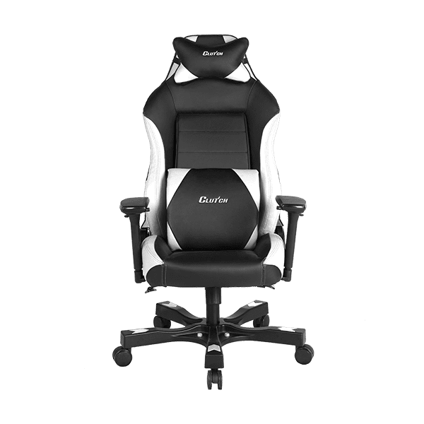 Clutch Chairz Premium chair, Black & White 1pack