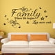 thumbnail image 2 of Etiqueta Engomada Extraíble de Pared DIY Decoración Mural de de Habitación Del Vinilo Baoblaze Etiqueta de la pared, 2 of 4