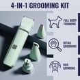 thumbnail image 3 of Dogs Hair Clippers Grooming Kit with Nail Grinder, Likaty 4 in 1 Cordless Electric Trimmer Low Noise USB Rechargeable Pet Clippers for Small and Large Dogs Cats Animals, 3 of 11