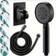 thumbnail image 4 of Grifo de lavabo para baño, ducha de alta presión, 5 modos, ajustable, juego de accesorios de baño, cabezal de ducha presurizado., 4 of 5