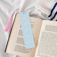 thumbnail image 4 of Kdxio Floral Daisy Print Metal Tassel Bookmarks,Perfect Gift for Art Lovers and Bookworms Metal Bookmarks for Women, 4 of 8