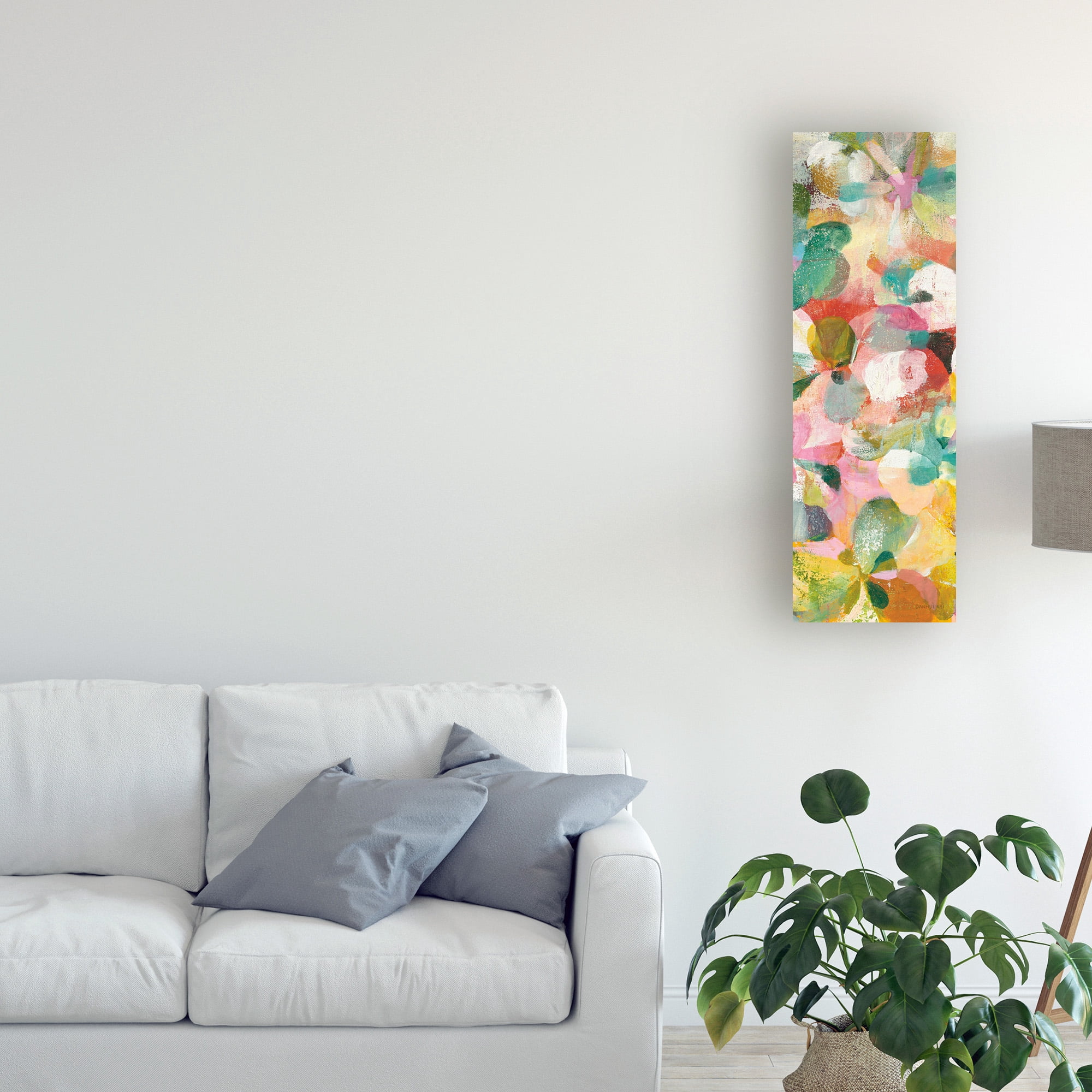 Trademark Fine Art 'Happy Garden II' Canvas Art by Danhui Nai