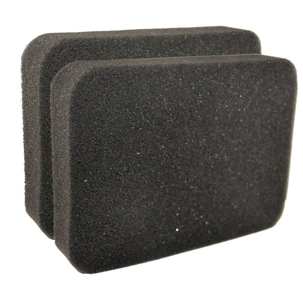 HQRP 2pack Foam Air Cleaner Element for Honda EM3000, EM3500, EM3800