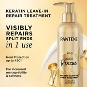 Pantene Leave in Conditioner Miracle Rescue with Keratin, 7.6 fl oz