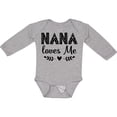 thumbnail image 3 of Inktastic Nana Baby Girl Clothes Girls Long Sleeve Baby Bodysuit, 3 of 5