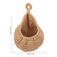 thumbnail image 3 of Cesta colgante Macetas de pared Soporte de maceta de lágrima de yute para frutas (20x19cm) Sywqhk Libre de BPA, 3 of 8