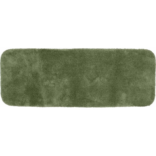 Garland Rug Finest Luxury Ultra Plush Washable Bath Runner Deep Fern
