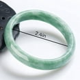 thumbnail image 2 of DESIGNICE Jade Bracelet for Women Jade Bracelet Bracelets for Women Natural Dark Green Jade Jade Ring 62mm Style 1, 2 of 4