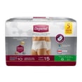 thumbnail image 1 of Ropa Interior para incontinencia Depend Unisex unisex grande 15 pzas, 1 of 4