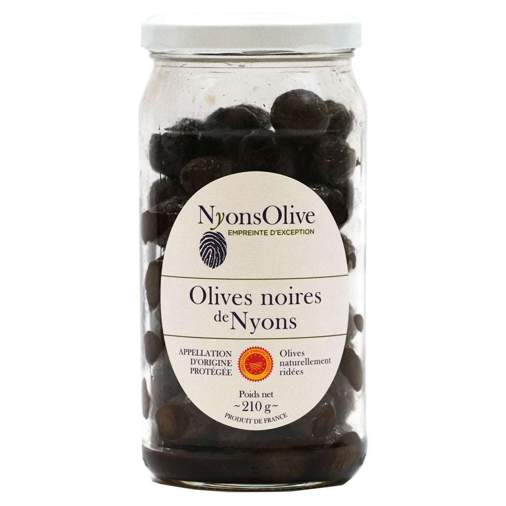 Nyonsolive - Nyons Black Olives, 210g Jar