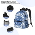 thumbnail image 3 of Balery Blue Watercolor Mochila para Mujeres y Hombres, Mochila Ligera Casual para Viajes, Mochila Clásica Básica para la Universidad, 3 of 6