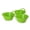 Fuchsia, variant on Mintra Home Plastic Bowls with Handles 3 Pack (Small, White)