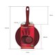 thumbnail image 3 of 3 Pan Set juego de sartenes antiadherentes 20, 24 y 28 cm (rojo), 3 of 3