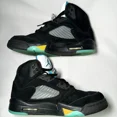 thumbnail image 4 of Ni - ke Ni - ke Air Jordan 5 Retro Aqua Men's Shoes - Size 9.5 - Ships Now, 4 of 5