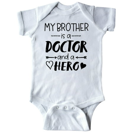 

Inktastic My Brother is a Doctor and a Hero Gift Baby Boy or Baby Girl Bodysuit