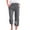 Dark Gray, variant on sovlvnd Up to 65% Off Fashion Womens Casual Over Size Fashionable Printing Elastic Loose Soft Versatile Pants Straight Trendy Wide Leg Trousers With Pocket