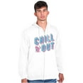 thumbnail image 3 of Chill Out Vintage 80s Icee Logo Zip Up Hoodie Men's Women's Brisco Brands M, 3 of 6