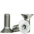 thumbnail image 1 of Socket Flat Countersunk Head Cap Screw, Tamper Proof, 5/16-18 x 1 1/2", Stainless Steel 18-8, Hex Socket + Center Pin (Quantity: 100), 1 of 1