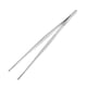 thumbnail image 5 of PinZas Largas Plateadas de Acero Inoxidable Para Alimentos Pinzas Médicas Caseras Rectas Herramienta de Cocina de Jardín 30 cm Pinzas Largas de Acero para Alimentos Alimentos, 5 of 7