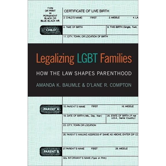 Legalizing LGBT Families: How the Law Shapes Parenthood, (Paperback)