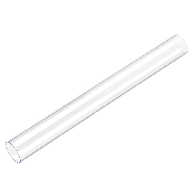 Uxcell Polycarbonate Rigid Round Tubing Plastic Tube for Industrial Use and Home Improvement Projects 26mm x 28mm