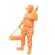 thumbnail image 2 of Figuras a escala 1/64 para juego de rol, figuras pequeñas para mesa de arena, construcción arquitectónica Negro, 2 of 9